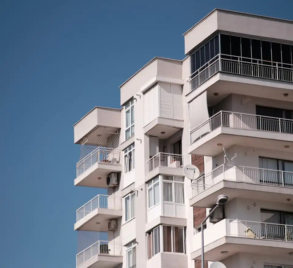 Modern building under construction