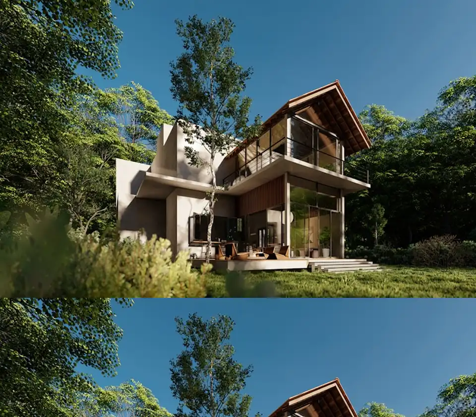 Modern residential property